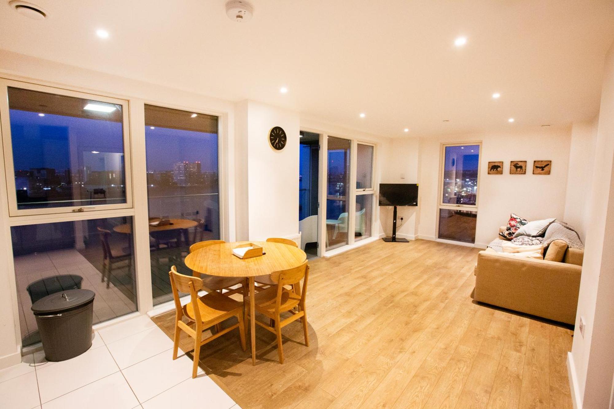 Waterfront- Greenwich O2 Arena 2 Bed Flat Apartament Londra